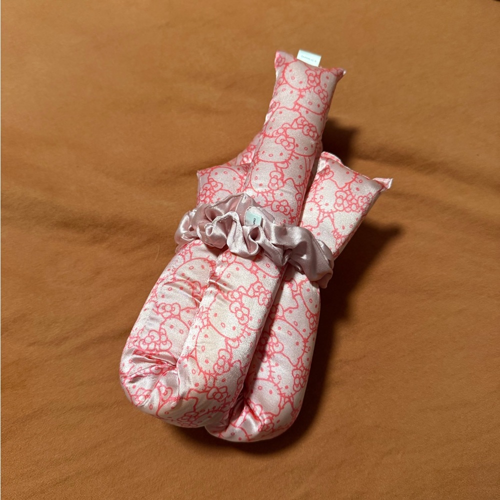 Hello Kitty Pink overnight curls  - sold